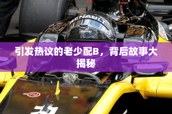 引发热议的老少配B，背后故事大揭秘