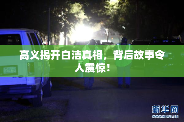 高义揭开白洁真相，背后故事令人震惊！