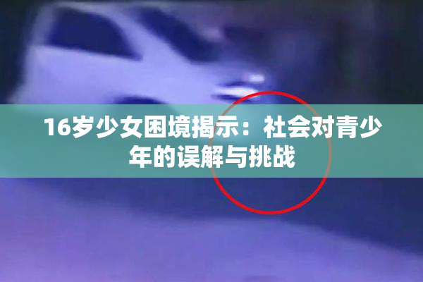 16岁少女困境揭示：社会对青少年的误解与挑战