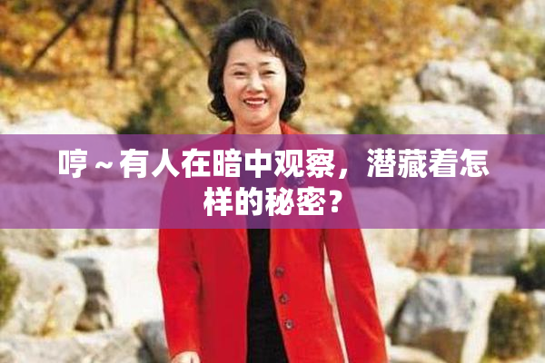 哼～有人在暗中观察，潜藏着怎样的秘密？