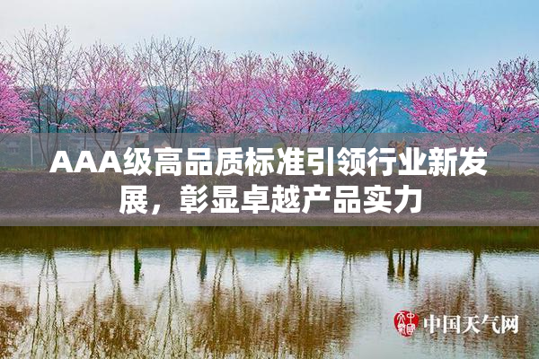 AAA级高品质标准引领行业新发展，彰显卓越产品实力