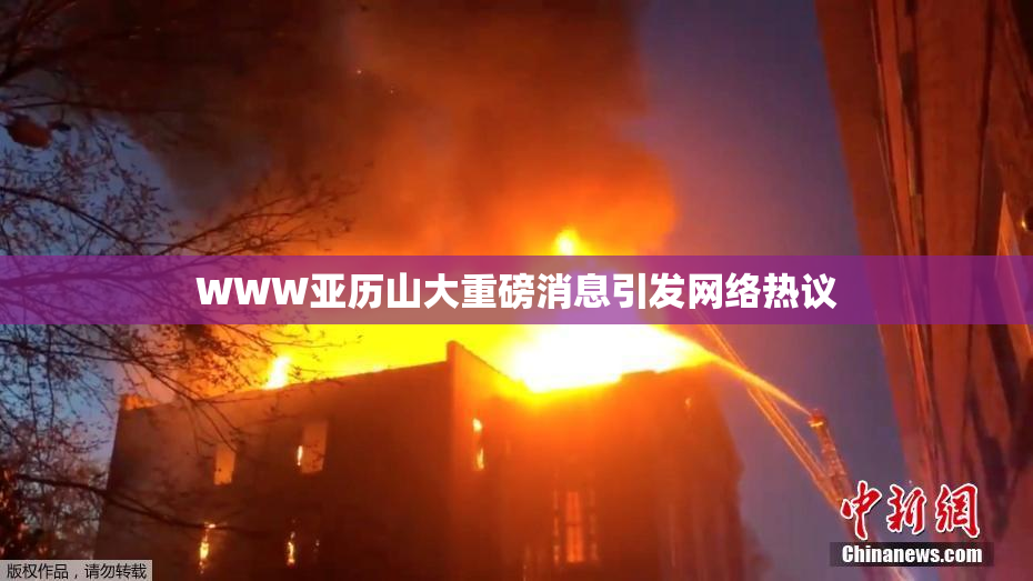 WWW亚历山大重磅消息引发网络热议
