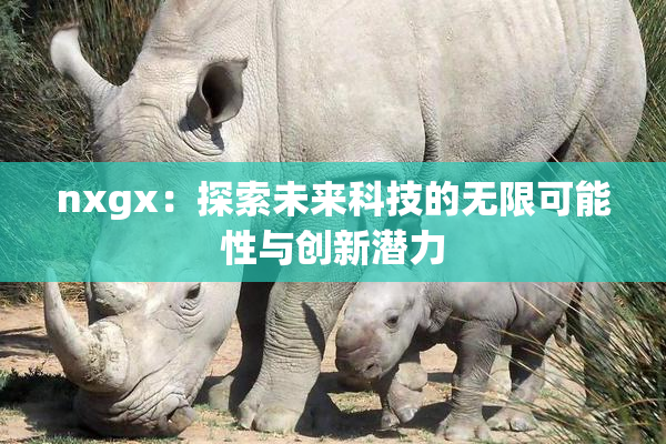 nxgx：探索未来科技的无限可能性与创新潜力